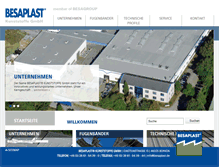 Tablet Screenshot of besaplast.de